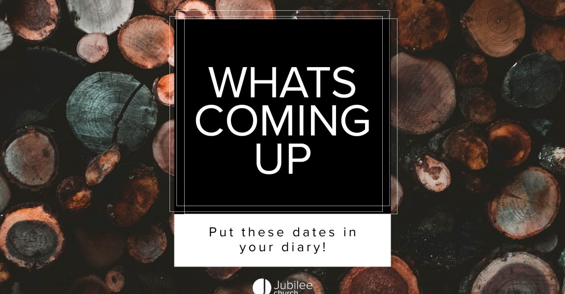 What’s Coming Up